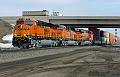 BNSF 6611 at Watts